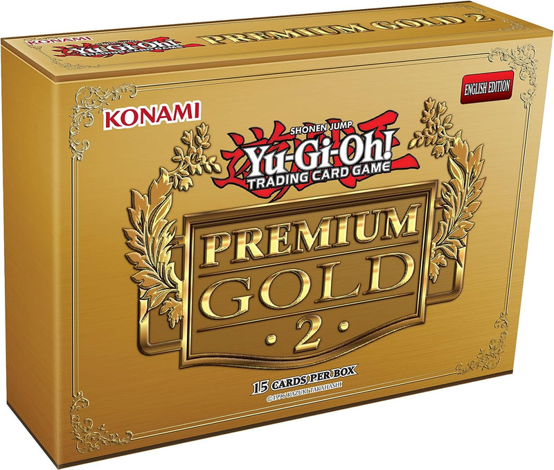 Konami Yu-Gi-Oh Premium Gold Return of The Bling Card Game (Pack of 15)