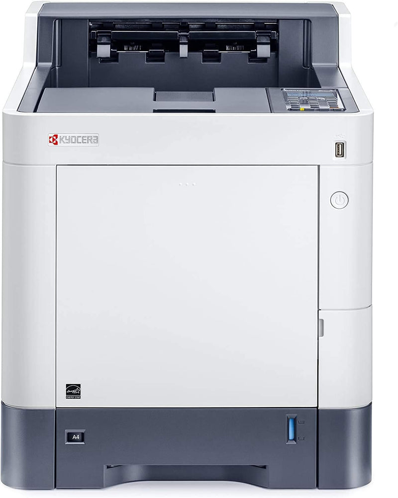 Kyocera ECOSYS P6235CDN 35ppm A4 colour printer, 1GB (3GB Max.), ECOSYS 1200dpi, network & duplex as standard. Paper std 500. Paper max is 2100
