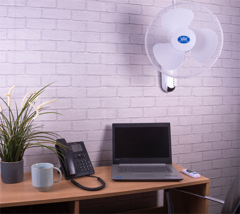 Prem-I-Air 16 (40 cm) Wall Fan with Remote Control and Timer Product code (EH1623)
