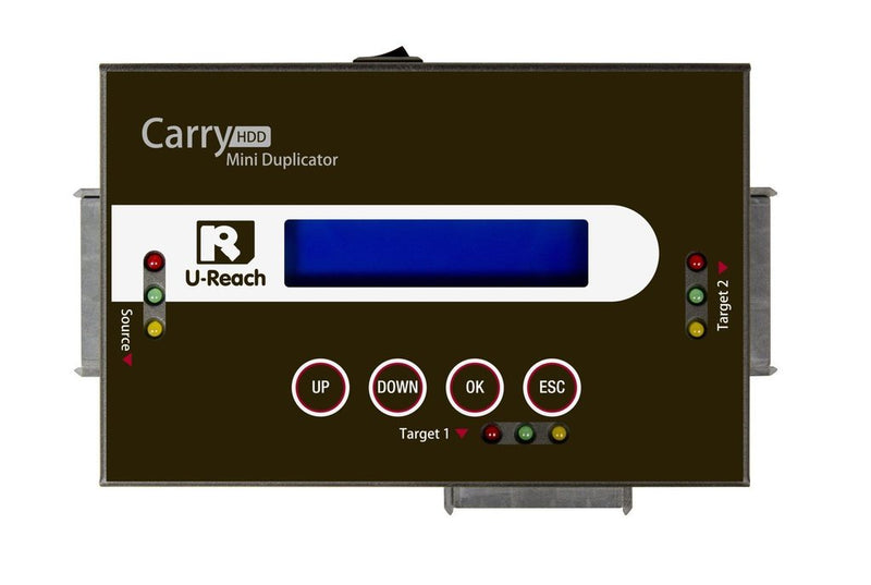 U-Reach 1 to 2 Mini Series SATA&IDE HDD/SSD Duplicator and Sanitizer - Pro218