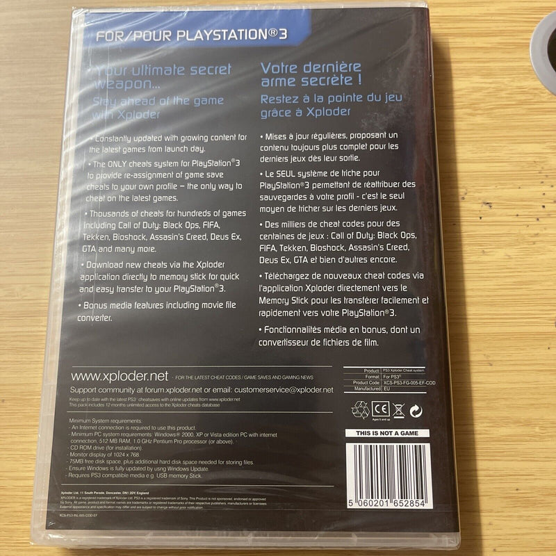 Xploder Cheats System Ultimate Edition PS3 - COD Ghosts
