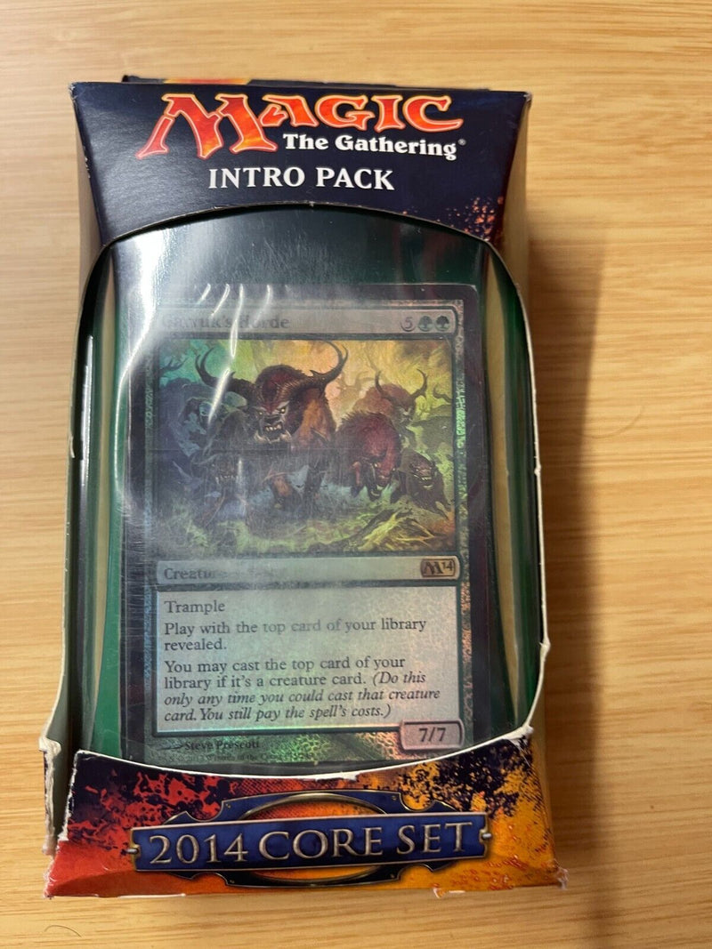 Magic The Gathering 2014 Core Set Intro Pack Bestial Strength