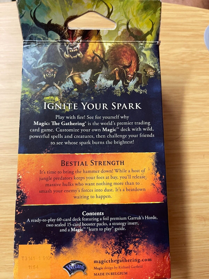 Magic The Gathering 2014 Core Set Intro Pack Bestial Strength
