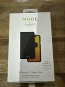 MODE. by dbramante1928 New York Leather Phone Case for iPhone 11 Xs