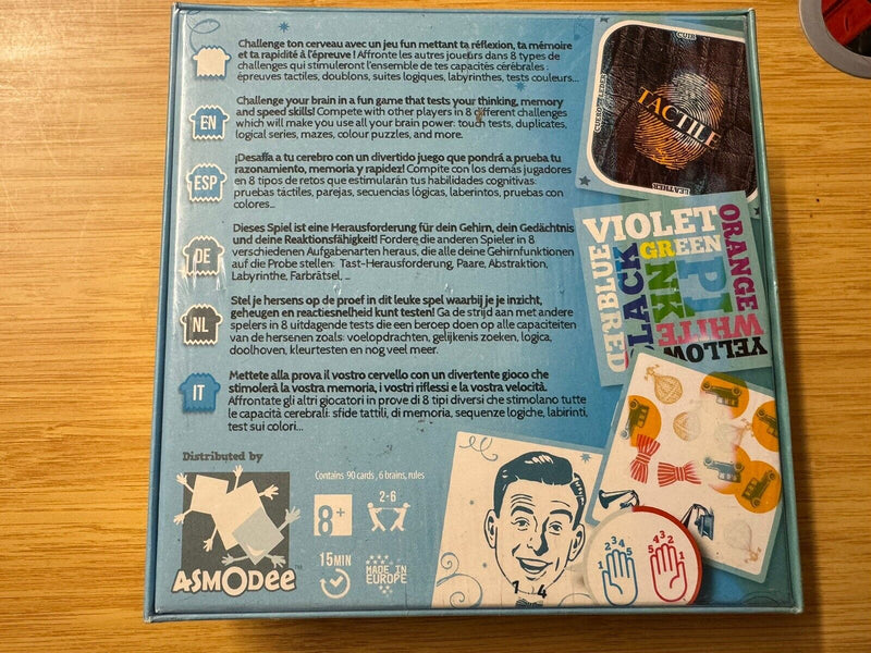 Cortex Challenge - The Brain Game - Fun Memory Sensory Board Game