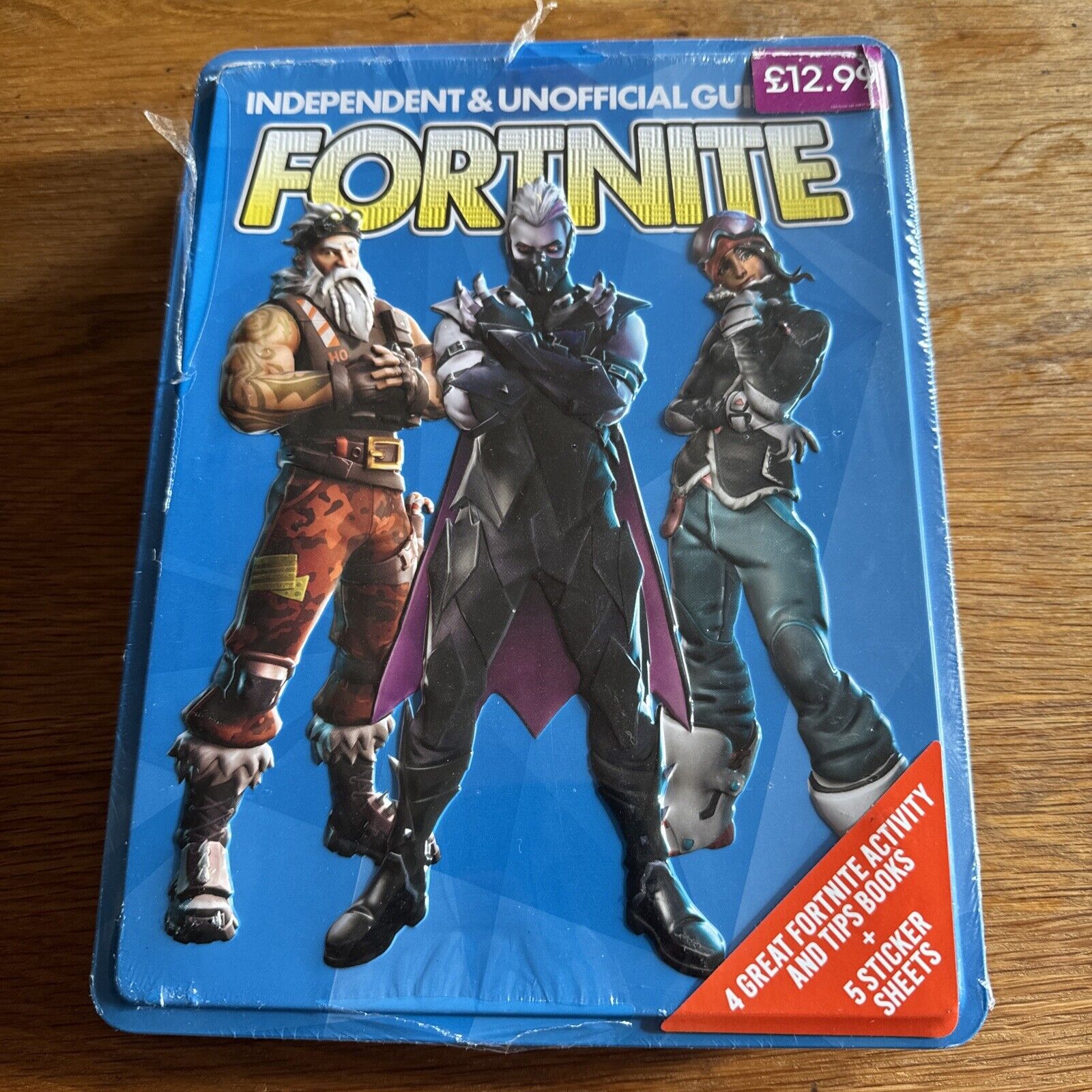 Fortnite Guide Collectible TIN Independent Gaming Book Tips & Tricks G