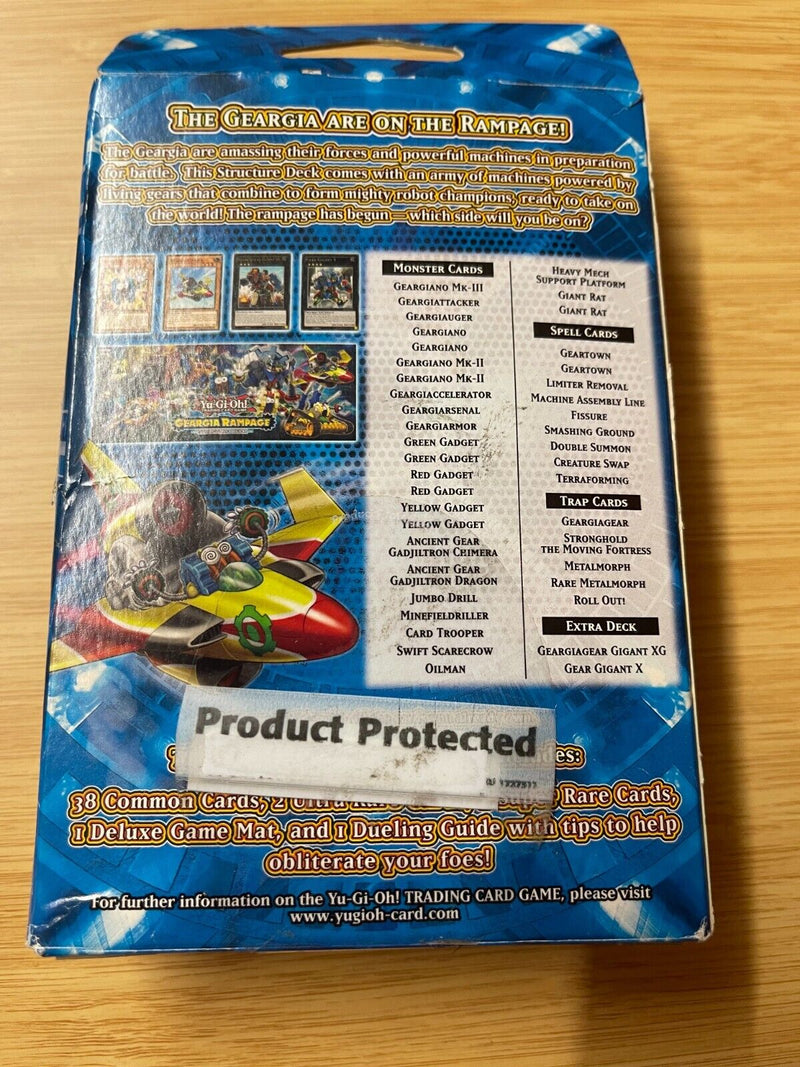 YU-GI-OH! TCG Geargia Rampage Structure Deck