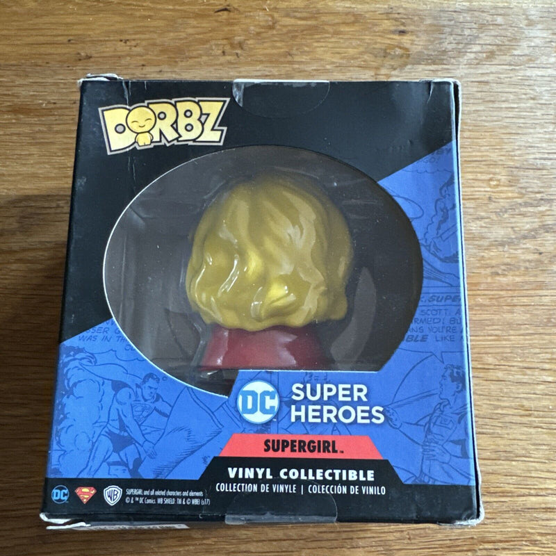 A FUNKO DORBZ DC SUPER HEROES SUPERGIRL