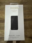 dBramante1928 iPhone XR MODE London Full-Grain Saffiano Leather Case Cover Black