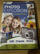 Photo Explosion V5 Essentials PC Software Edit Create Share New