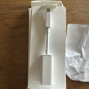 Original Apple Thunderbolt To Gigabit Ethernet Adapter MD463ZM/A - White 7476596