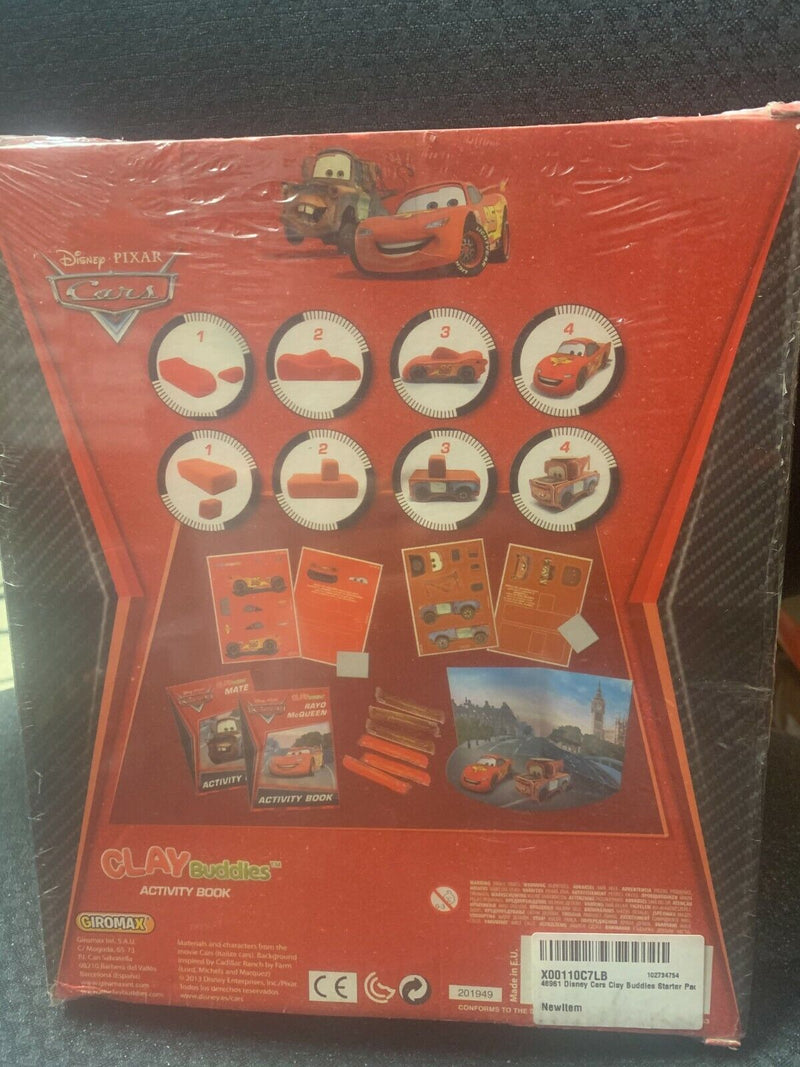 Disney Cars Clay Buddies Starter Pack