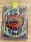 TOPPS POKEMEON TRADING CARD 7 0F 10 GEODUDE 74 TV ANIMATION SERIES PUZZLE CARD 