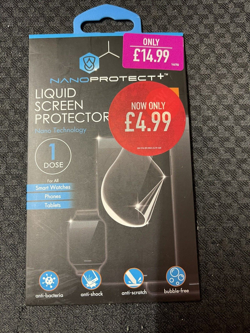 Nanoprotect + Liquid Smartphone and Tablet Scratch Glass Screen Protector