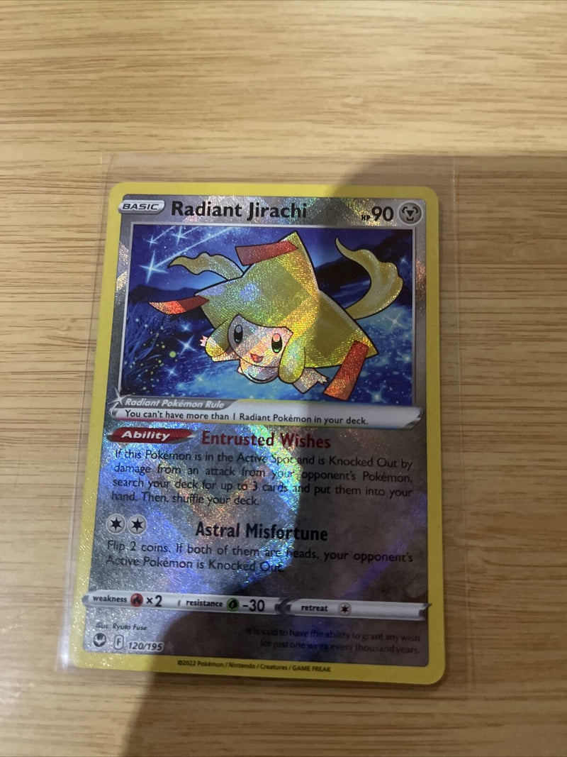 Radiant Jirachi - 120/195 - Rare - Pokémon Silver Tempest