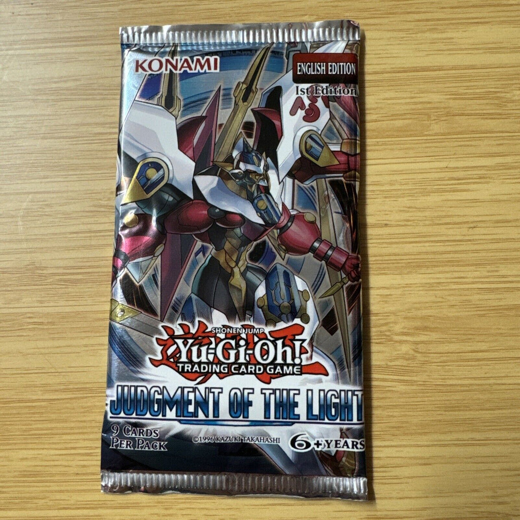 Judgment of the Light Yu-Gi-Oh Booster Pack Judgment of the Light Yu-Gi-Oh Booster Pack