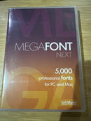 Softmaker MegaFont Next (5000 Professionals Fonts for PC And MAC)