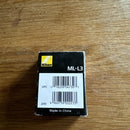 Nikon ML-L3 Wireless Remote Control for D40/D40x/D60/D80/D90 Cameras (4730)