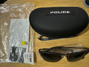 Police Sunglasses SPL142 4APM Semi Matt Brown Havana