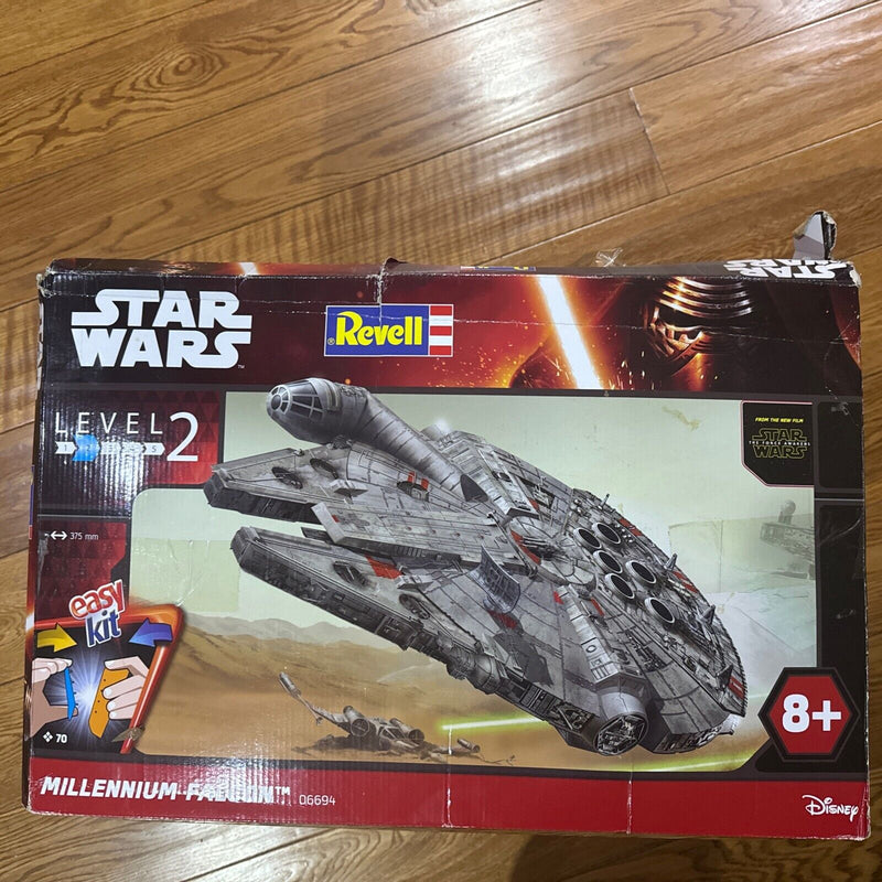 Revell Star Wars Millennium Falcon Level 2 06694, Open Box, Never Used