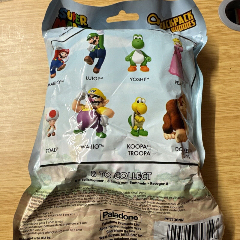 Super Mario Keyring Blind Bag Nintendo