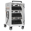 Power Technologies AC-MAX, Premium 36 Bay Secure, Charging Cart (CRT-SLM-S36L-U-L)