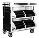 Power Technologies AC-PRO-II, Premium 40 Bay Secure Smart Charge Cart (CRT-PRO-S40L-U)