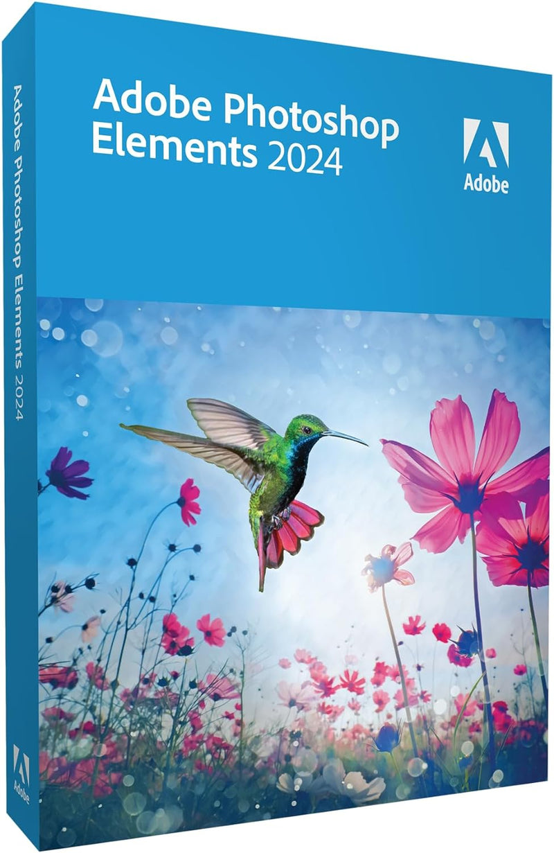 Adobe Photoshop Elements 2024, 1 Device, PC/Mac - Download Version