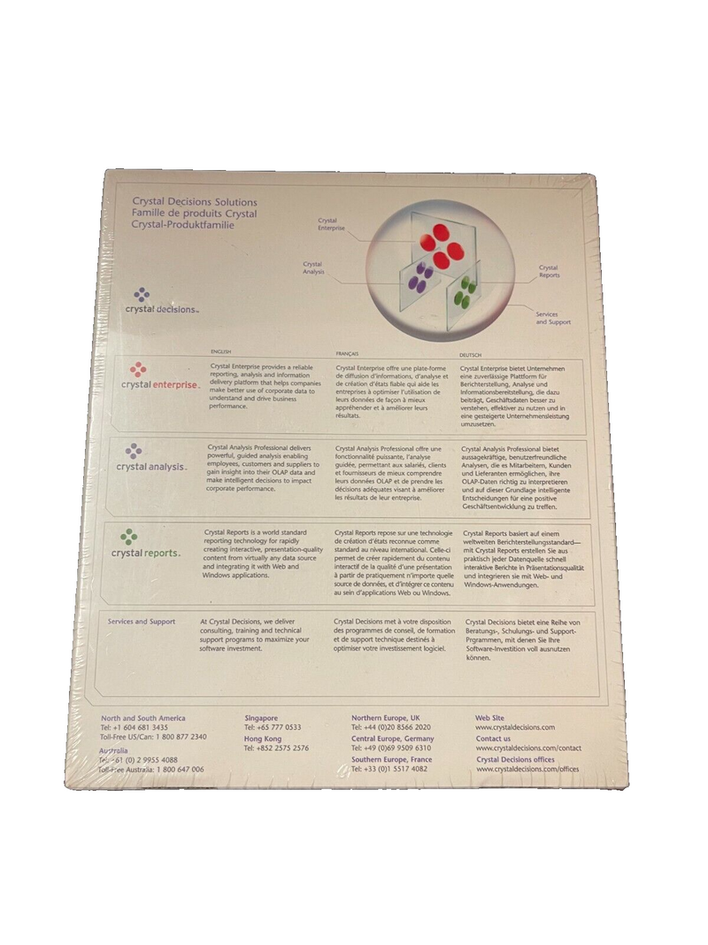 Crystal Reports 9 Standard Full Product - New