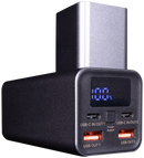 Power Technologies PowerVault, 10 Bay Secure Battery Charging Cabinet w/ 10 Power Bank Batteries (CAB-PVS-B10K-U10)