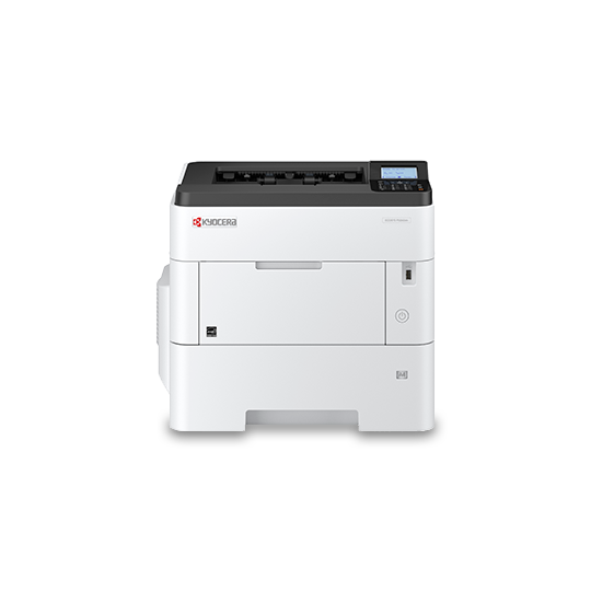 Kyocera ECOSYS P3260DN 60ppm A4 black and white Printer, 512MB as standard (Max 2.5GB) 1200x1200dpi, Network and Duplex as standard. Paper standard 600, max 2,600 sheets.
