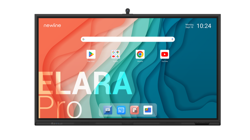 Newline ELARA PRO TT-6523QCA+ 65" Certified Google EDLA  Android 13, 4K, Certified Zero Bonded Touchscreen