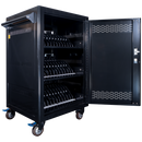 Power Technologies PT-36, 36 Bay Smart Charging Cart - 65W hub (CRT-LTE-S36L-U-H65)