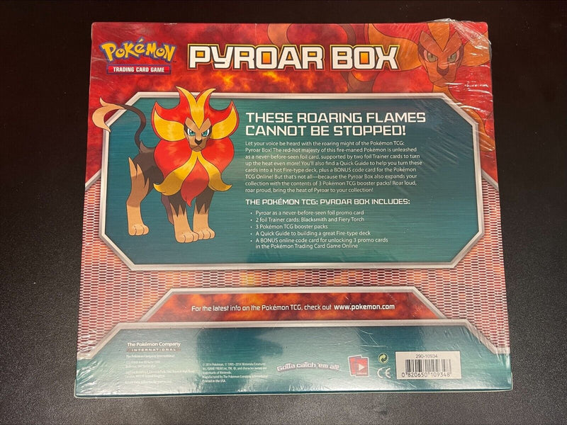 Pokemon XY Pyroar Box (includes Flashfire Booster Packs)