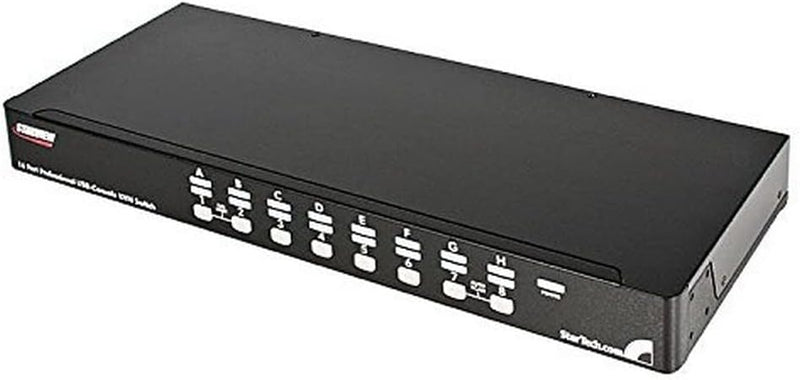 StarTech.com 16-Port (1U) Rack Mount USB PS/2 KVM Switch with OSD
