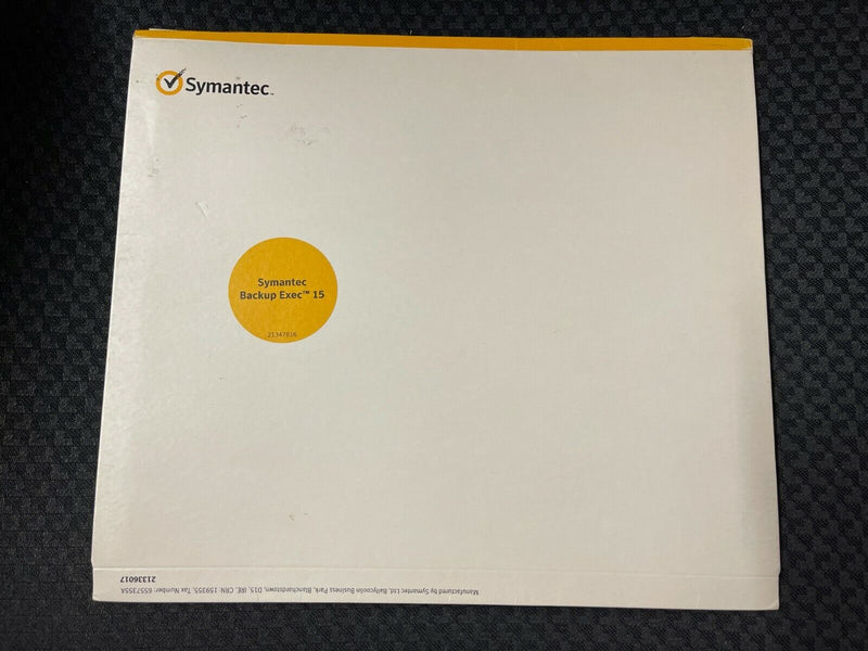 Symantec Backup Exec 15 Agent Applications and Databases (21344724)