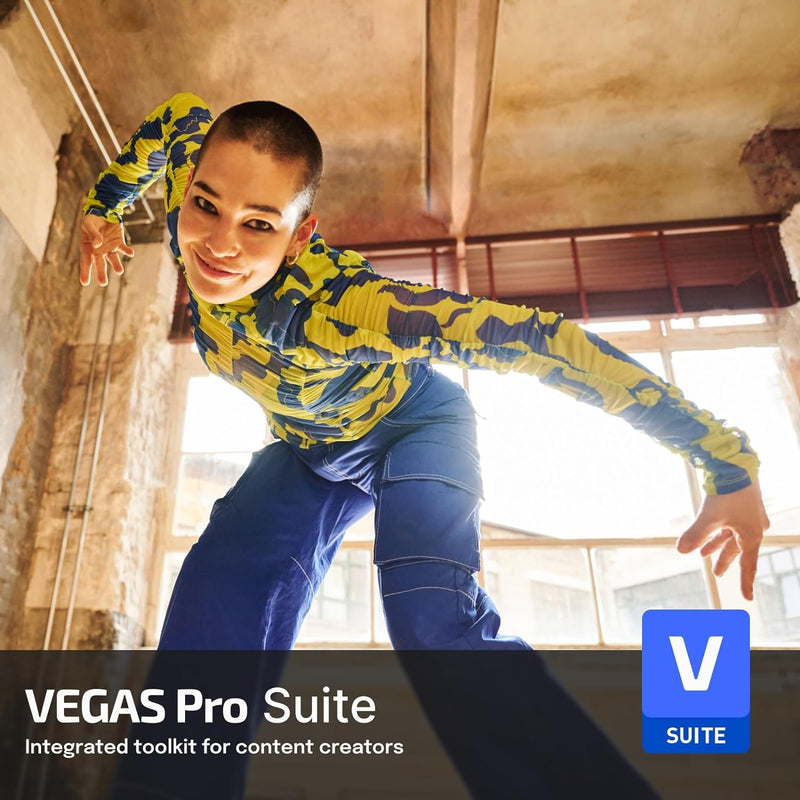 VEGAS Pro Suite 21 - Windows 10/11 PC, 1 license - Download Version