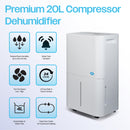 Prem-I-Air 20L Compressor Dehumidifier (EH1934)
