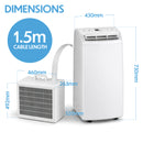 Prem-i-air 12000BTU Portable Split Air Conditioner