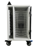 Power Technologies PT-Vert-15 , 15 Bay Secure Vertical Basic Charging Cart (CRT-VRT-B15L-U)