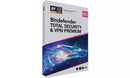 Bitdefender Total Security 2025 + VPN Premium - Download Version