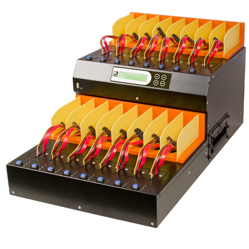 U-Reach 1 to 15 MTS-SAS Series SAS & SATA HDD/SSD Duplicator and Sanitiser - MTS1600-SAS