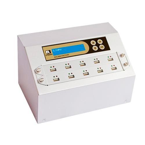 U-Reach 1 to 9 USB Duplicator and Sanitiser - Golden Series - UB910G