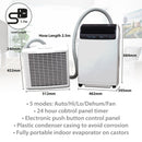 Prem-i-air 15000 BTU Inverter Split Remote Control Portable Air Conditioner with Timer EH1413
