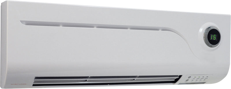 2kW PTC Over Door Heater/Fan with Remote Control and 24 Hour 7 Day Timer